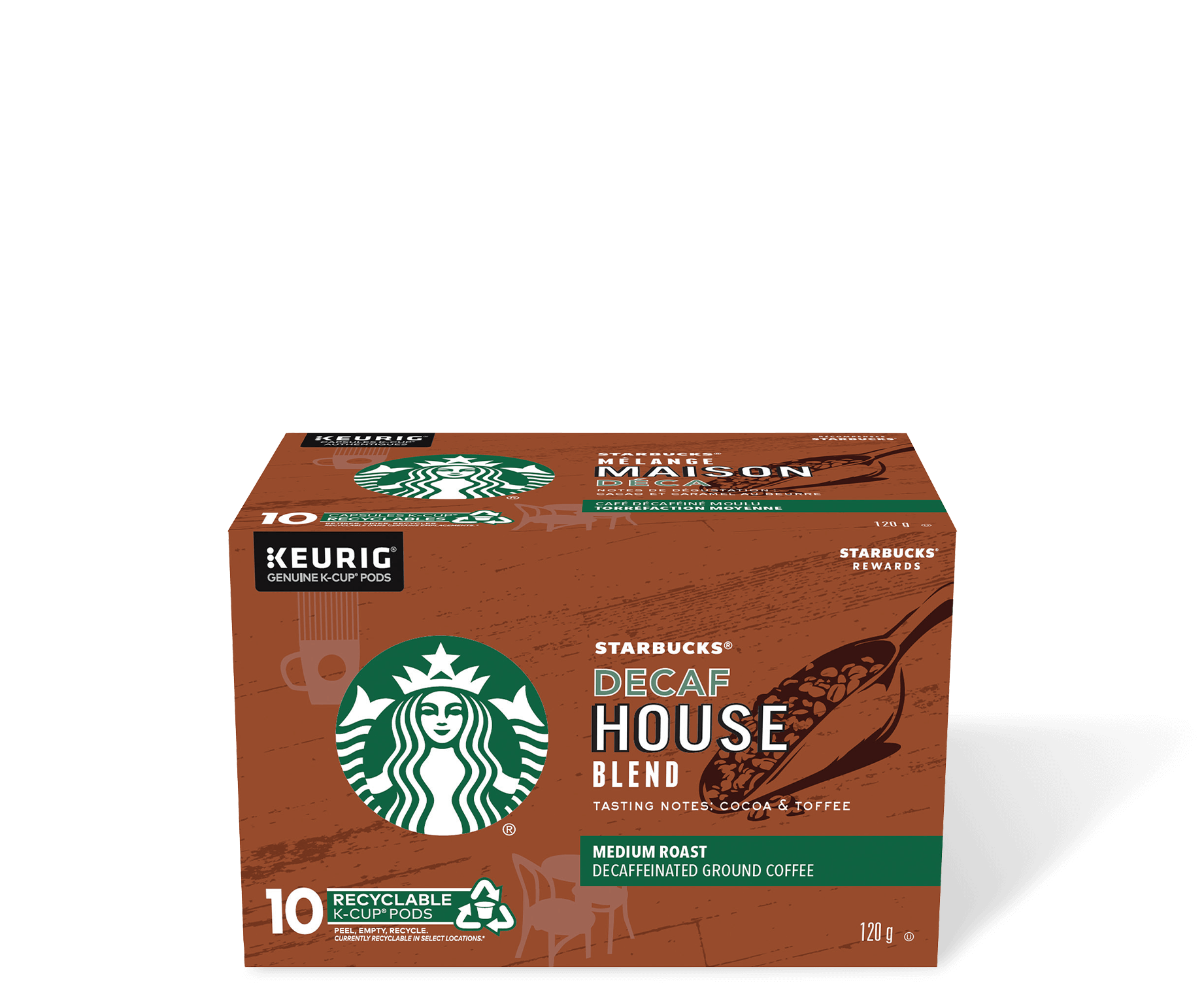 Starbucks® Decaf House Blend 10 count Starbucks® Coffee At Home